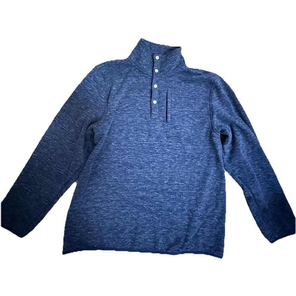 NWT THE BLACK DOG Ladies Bismarck 1/4 Zip Indigo Blue Pullover Sweatshirt XXL